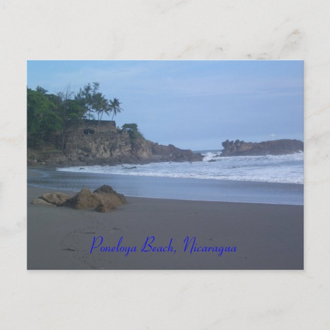 Poneloya Beach, Nicaragua Postcard (Front)