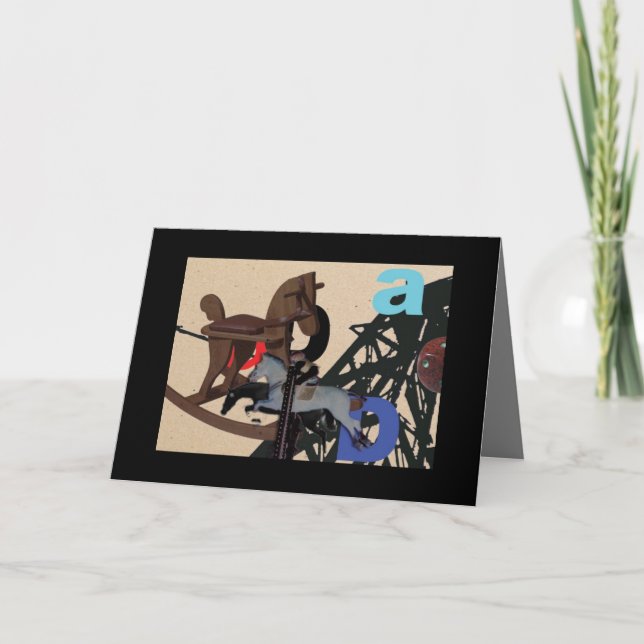 poney ghost card (Front)