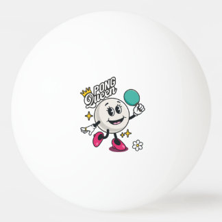 Pong Queen table tennis ball