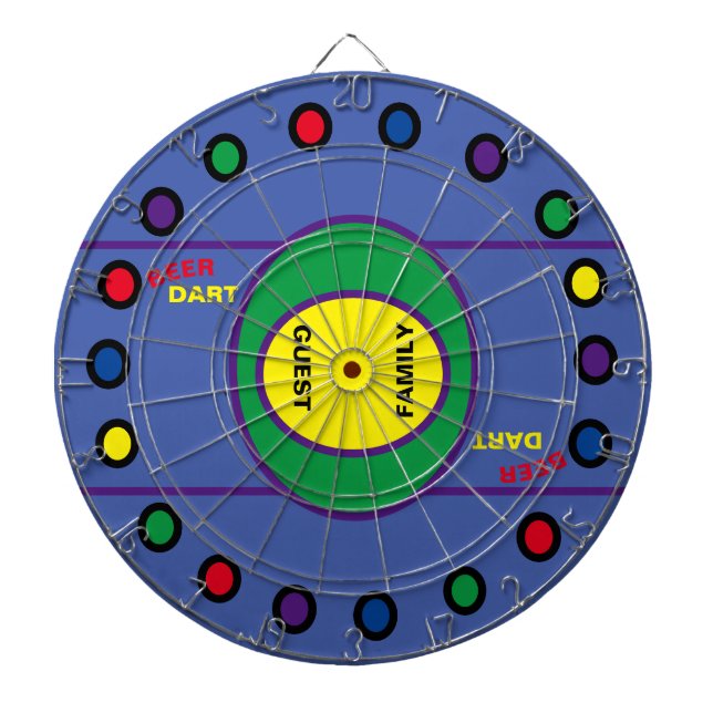 Pong Table  Dart Board (Front)