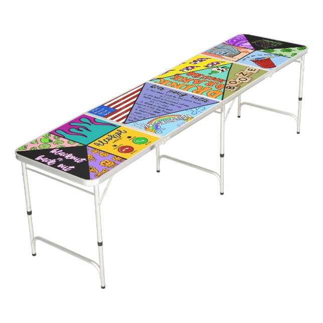 Pong table long (Angled)