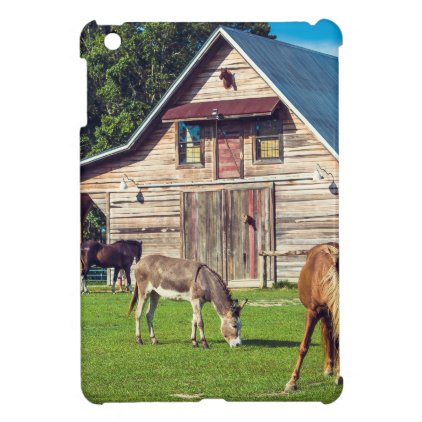 Ponies on the Farm Case For The iPad Mini