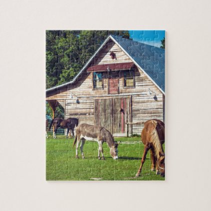 Ponies on the Farm Jigsaw Puzzle