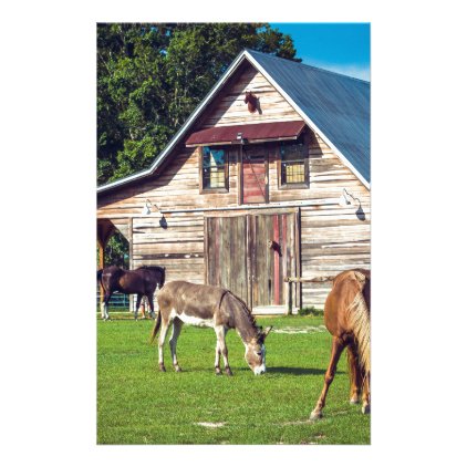 Ponies on the Farm Stationery
