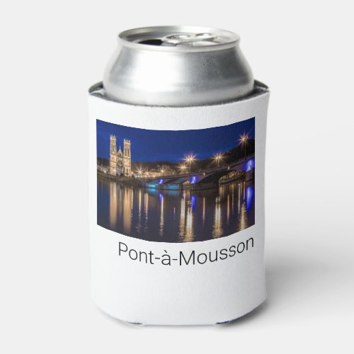 Pont a Mousson Panorama with Moselle Souvenir Can Cooler
