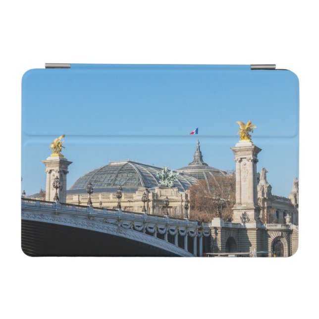 Pont Alexandre III and Grand Palais on a sunny day iPad Mini Cover (Horizontal)