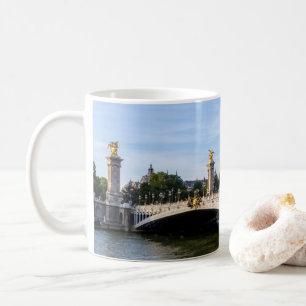 Pont Alexandre III on Seine River - Paris, France Coffee Mug