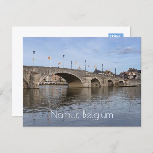 Pont de Jambes Namur Belgium Postcard