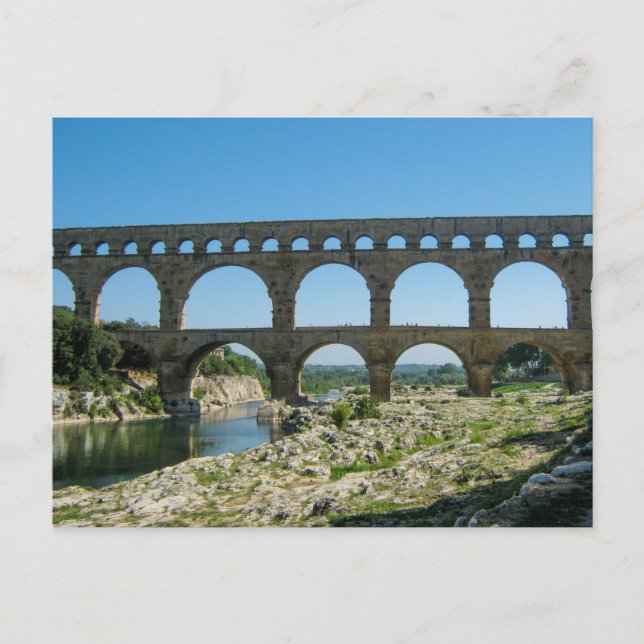 Pont du Gard, France - Postcard (Front)