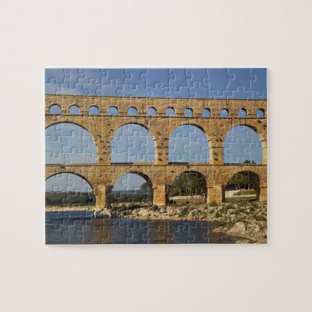 Pont du Gard, Gard, Languedoc Roussillon, France Jigsaw Puzzle (Horizontal)