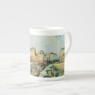 Pont Neuf, Afternoon, Sunlight Camille Pissarro    Bone China Mug