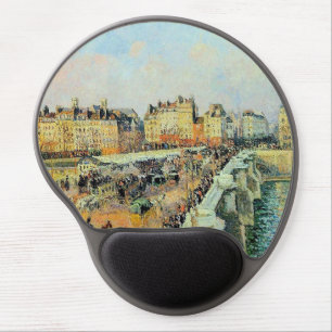 Pont Neuf, Afternoon, Sunlight Camille Pissarro    Gel Mouse Pad