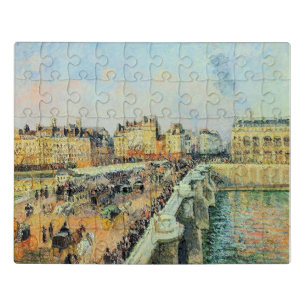 Pont Neuf, Afternoon, Sunlight Camille Pissarro Jigsaw Puzzle