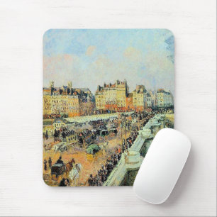 Pont Neuf, Afternoon, Sunlight Camille Pissarro Mouse Pad