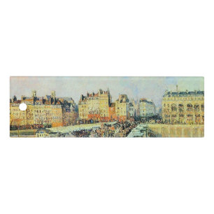 Pont Neuf, Afternoon, Sunlight Camille Pissarro    Ruler