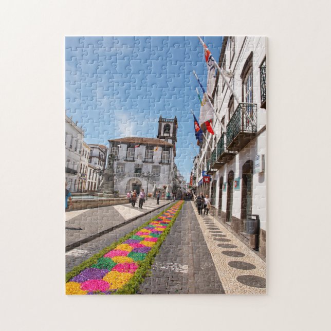 Ponta Delgada, Azores Jigsaw Puzzle (Vertical)