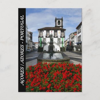 Ponta Delgada -  Azores Postcard by gavila_pt at Zazzle