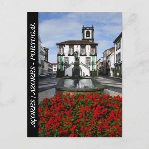 Ponta Delgada _  Azores Postcard