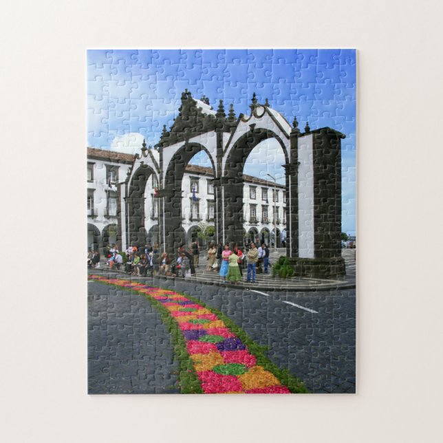 Ponta Delgada city gates Jigsaw Puzzle (Vertical)