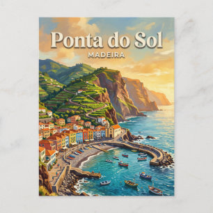 Ponta do Sol Portugal Postcard