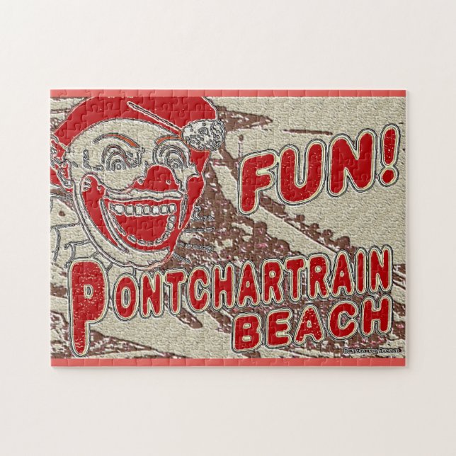 Pontchartrain Beach, Vintage, Jigsaw Puzzle (Horizontal)