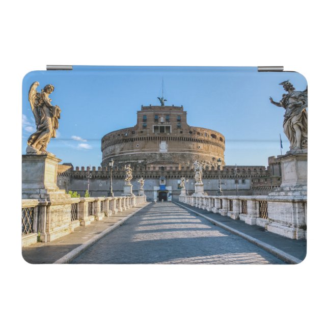 Ponte and Castle Sant'Angelo - Rome, Italy iPad Mini Cover (Horizontal)