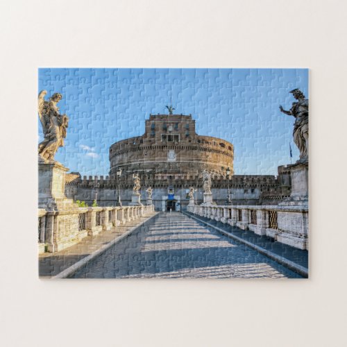 Ponte and Castle SantAngelo _ Rome Italy Jigsaw Puzzle