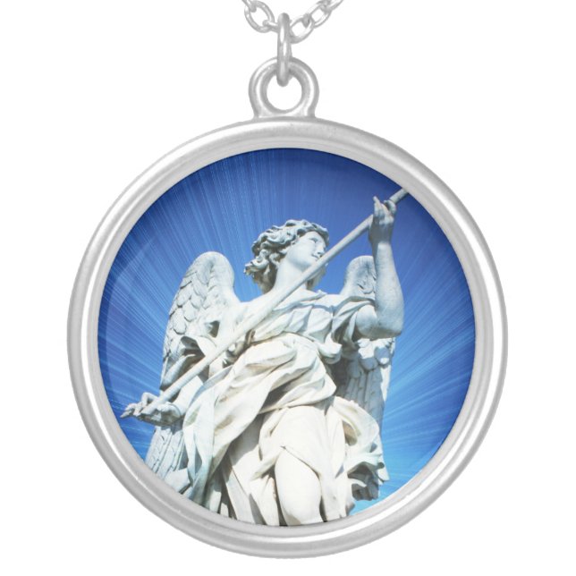 Ponte D'Angeli Silver Plated Necklace (Front)