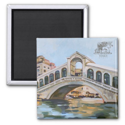 Ponte Rialto _ Venice Italy Magnet