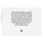 Ponte Vecchio Cards (Back Horizontal)