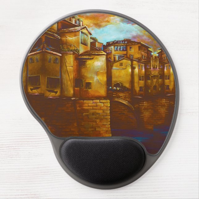 Ponte Vecchio, Firenze Gel Mouse Pad (Front)