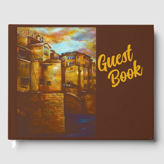 Ponte Vecchio, Firenze Guest Book (Front)