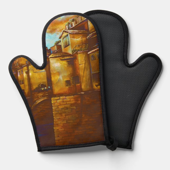 Ponte Vecchio, Firenze Oven Mitt (Front/Back)