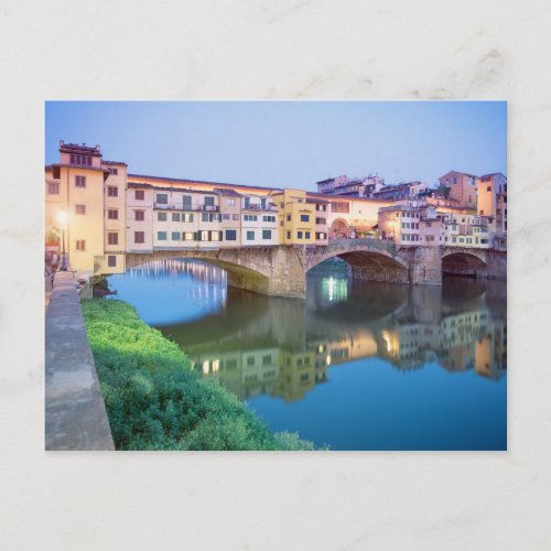 Ponte Vecchio Florence Italy Postcard