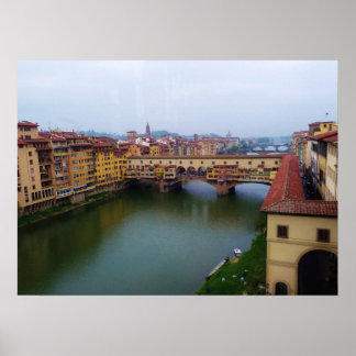 Ponte Vecchio, Florence, Italy Poster