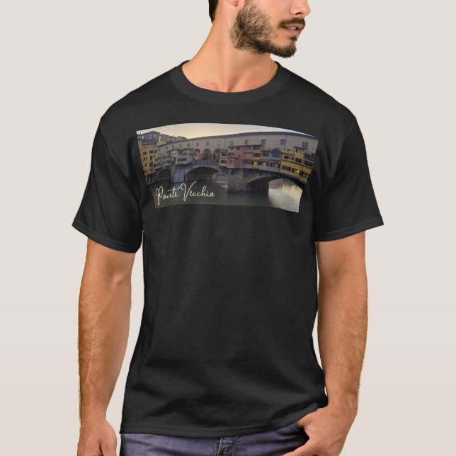 Ponte Vecchio, Florence, Italy T-Shirt (Front)