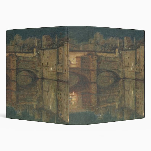 Ponte Vecchio, Florence (oil on canvas) Binder (Background)