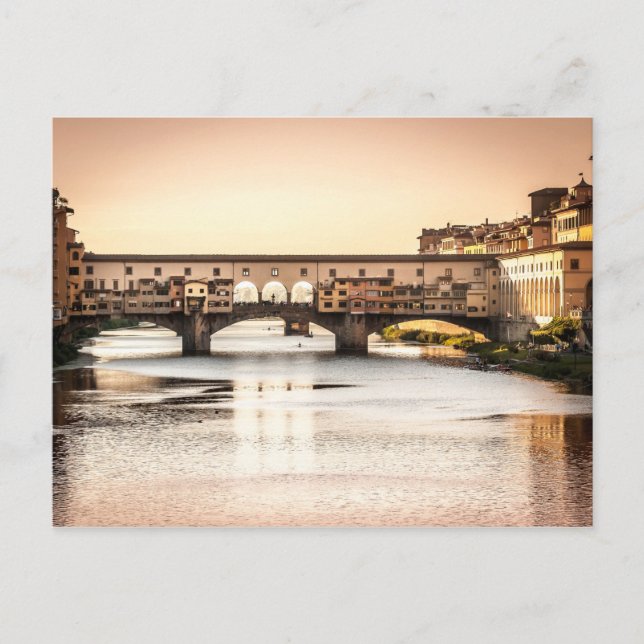 Ponte Vecchio Florence Postcard (Front)