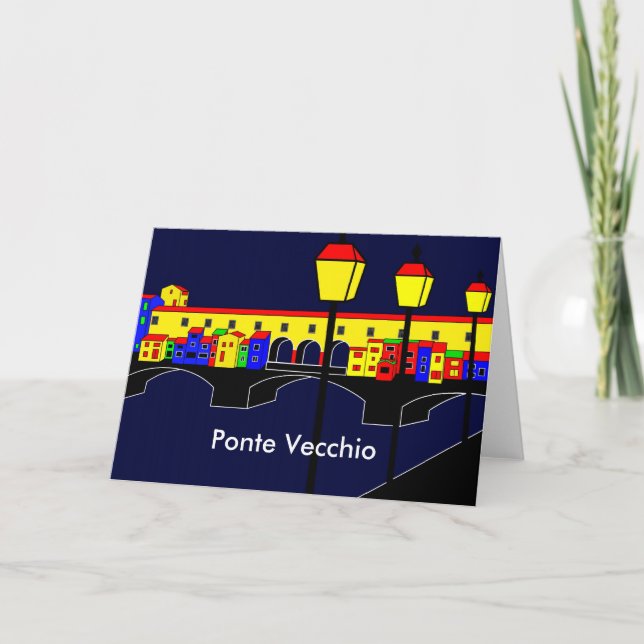 Ponte Vecchio Inspirations Card (Front)