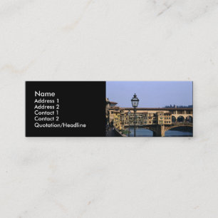Ponte Vecchio   Mini Business Card