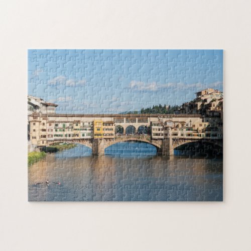 Ponte Vecchio old bridge _ Florence Italy Jigsaw Puzzle