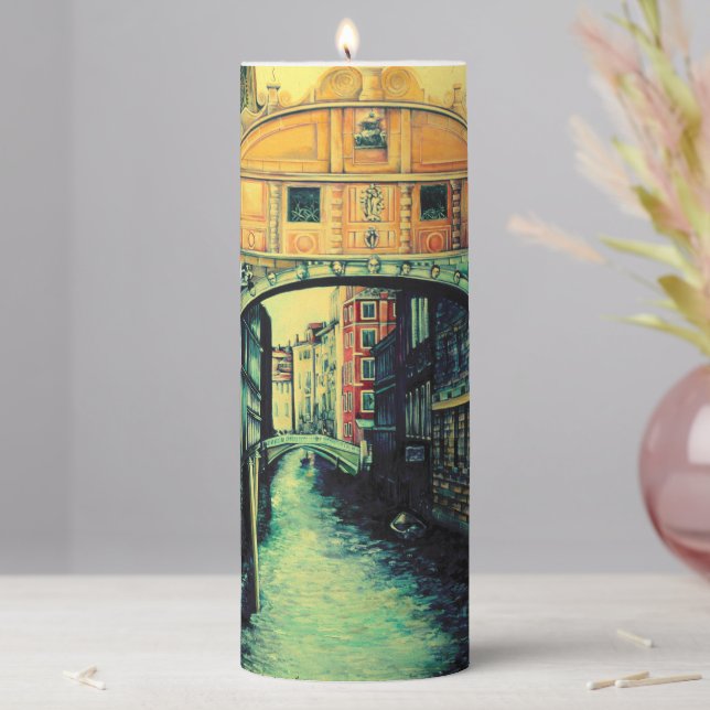 Ponte Veccho Pillar Candle (In Situ)