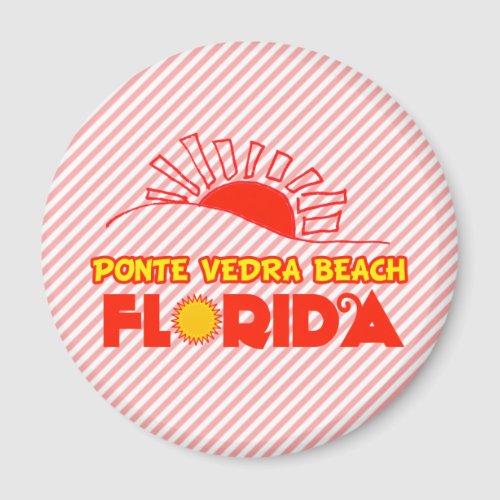 Ponte Vedra Beach Florida Magnet