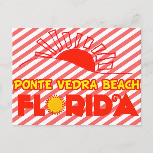 Ponte Vedra Beach Florida Postcard