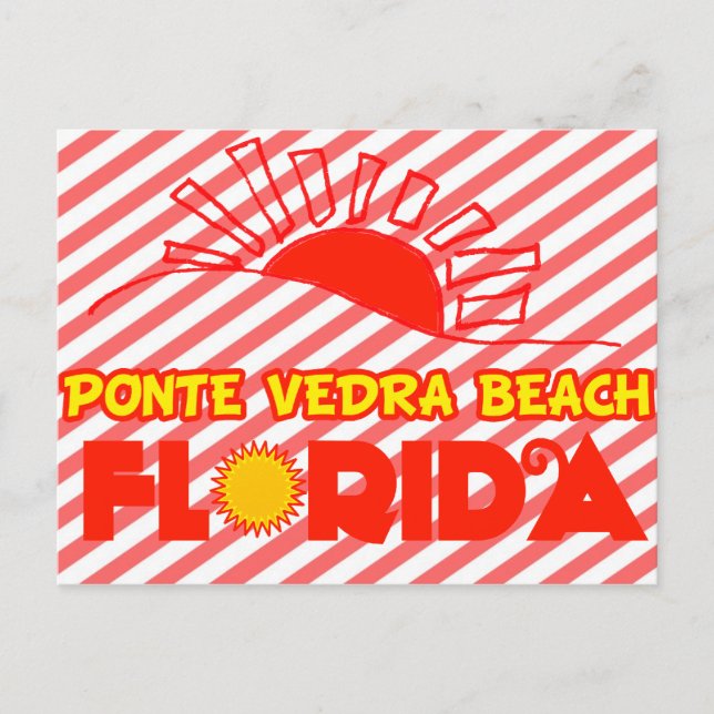 Ponte Vedra Beach, Florida Postcard (Front)