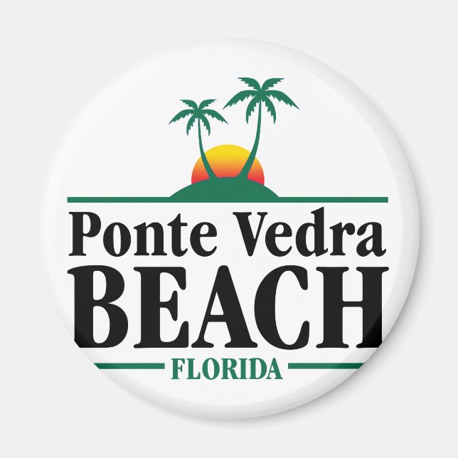 Ponte Vedra Beach Magnet (Front)