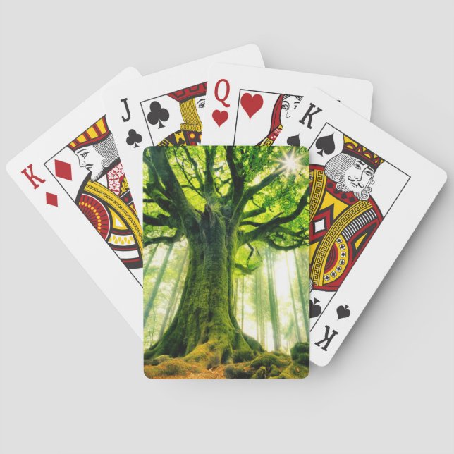 Ponthus' Beech Poker Cards (Back)