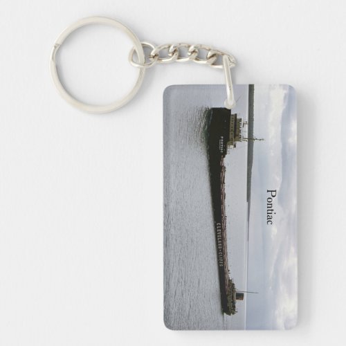 Pontiac acrylic key chain