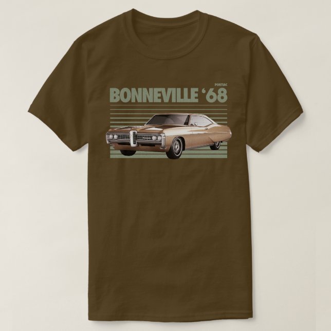 PONTIAC BONNEVILLE T-Shirt (Design Front)