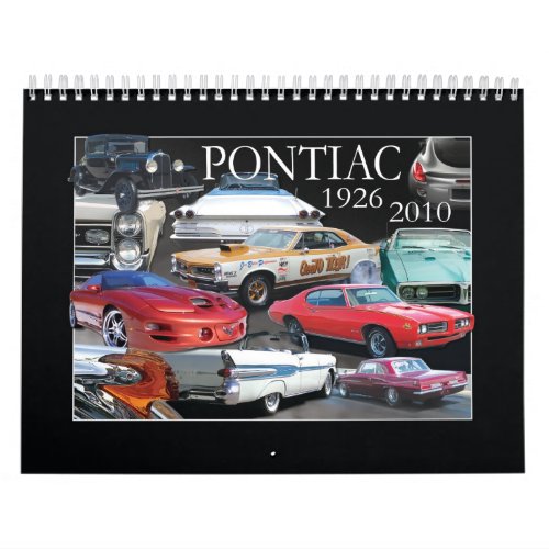 PONTIAC CALENDAR- 2011 CALENDAR PONTIAC CALENDAR- 2011 CALENDAR